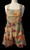 Tie Dye Short Overalls w/ Embroidery 