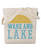 Wake And Lake Canvas Tote Bag