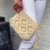 Macrame Clutch w/ Tassel-Tan or Cream