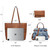 3-Piece Tote Set-Assorted Colors