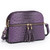 Dasein Ostrich Embossed Crossbody/ Messenger Bag-Assorted Colors