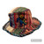 Dancing Bear Upcycled Patchwork Hat 