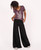 Peace Fingers Eco V-Neck T-Shirt-Plus Size Available