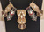 Pre-Loved Tribal Frontal Necklace w/ Beads and Crystals