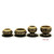 Feather Engraved Brass Burner-Medium