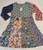Patchwork Baby Doll Mini Dress-EXACT PATTERN-Size Medium