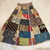 FREE SHIP! Cotton Market Style Patchwork Skirt-One Size-EXACT PATTERN