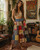 Cotton Market Style Patchwork Skirt-One Size