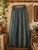 FREE SHIP! Teal Rayon Patchwork Palazzo Pants-Size Small EXACT PATTERN