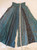 FREE SHIP! Teal Rayon Patchwork Palazzo Pants-Size Small EXACT PATTERN