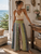 FREE SHIP!  Rayon Patchwork Palazzo Pants-Size Small EXACT PATTERN