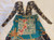Cotton Traveler Lounge Patchwork Overalls-Small EXACT PATTERN