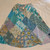 FREE SHIP! Cotton Oblique Patchwork Drawstring Skirt-Large