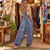 FREE SHIP! Rayon Jersey Tie Dye Overalls-X-Large