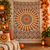 FREE SHIP! Cotton Peacock Mandala Tapestry 