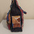 Cotton Expandable Multi-Pocket Patchwork Cargo Bag-DISCOUNTED!