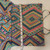 FREE SHIP! Silk Smocked Geometric Jumpsuit-Size Medium
