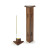 Wooden Triangle Tower Incense Burner