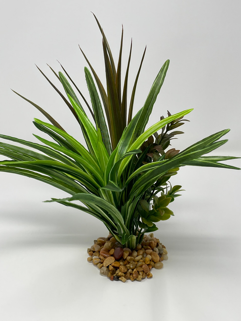 MyGift 10 Inch Fake Grass Artificial Plants in