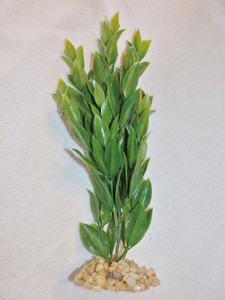 8-9 in. SMALL Wireless SEA SPRAY soft plastic plant, stone base, Lower Forty Farm, unique handmade realistic natural-looking artificial aquarium plant, Betta safe 8-9 in. SMALL Wireless SEA SPRAY soft plastic plant, stone base, Lower Forty Farm, unique handmade realistic natural-looking artificial aquarium plant, Betta safe