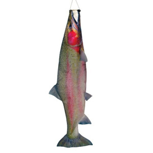 36" RAINBOW TROUT fish windsock wind garden décor – In the Breeze ITB-4963 36" RAINBOW TROUT fish windsock wind garden décor – In the Breeze ITB-4963