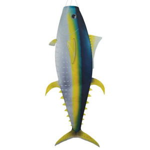 48" YELLOWFIN TUNA fish windsock WIND garden décor – In the Breeze ITB-5162 48" YELLOWFIN TUNA fish windsock WIND garden décor – In the Breeze ITB-5162