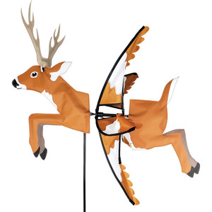 20 x 24" BUCK DEER Ground SPINNER garden décor – Premier Kites 25378 20 x 24" BUCK DEER Ground SPINNER garden décor – Premier Kites 25378