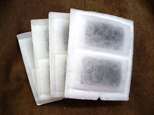 4 PACK  MILLENNIUM 2000 & 3000 filter cartridges (RITE SIZE M) Pre-filled 4 PACK  MILLENNIUM 2000 & 3000 filter cartridges (RITE SIZE M) Pre-filled