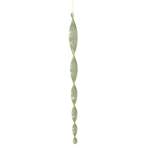 20" GREEN SPARKLE Windsicle ACRYLIC TWISTER hanging Spiral SPINNER, Wind Fairies 20" GREEN SPARKLE Windsicle ACRYLIC TWISTER hanging Spiral SPINNER, Wind Fairies