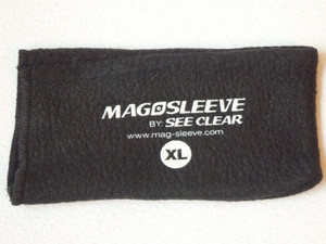 OUTSIDE XL-sized  MAG SLEEVE magnet scraper cover ACRYLIC or GLASS aquarium