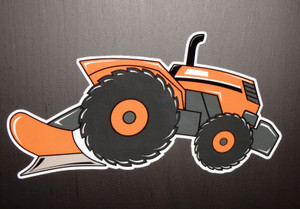 “KUBOTA" Fans - Original Artwork DECAL/STICKER “Tractor Swag Series" RIGHT “KUBOTA" Fans - Original Artwork DECAL/STICKER “Tractor Swag Series" RIGHT