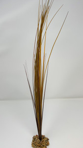 19” Medium Gold/Rust Two-tone soft PVC plastic plant, stone base 19” Medium Gold/Rust Two-tone soft PVC plastic plant, stone base