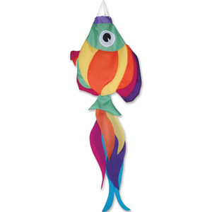 46" RAINBOW FISH windsock garden spinner décor – Premier Designs 77722 46" RAINBOW FISH windsock garden spinner décor – Premier Designs 77722