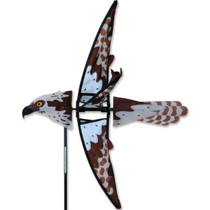 23" OSPREY Bird Ground Wind SPINNER garden décor – Premier Kites 25015 23" OSPREY Bird Ground Wind SPINNER garden décor – Premier Kites 25015