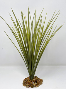 13 in. Extra THICK OLIVE Green SPIKE Weed Grass Thick Realistic Artificial Aquarium plastic plant, stone base, Lower Forty Farm stiff standing wireless artificial aquarium plant 13 in. Extra THICK OLIVE Green SPIKE Weed Grass Thick Realistic Artificial Aquarium plastic plant, stone base, Lower Forty Farm stiff standing wireless artificial aquarium plant