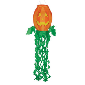 40" x 18" JACK O'LANTERN 3D Windsock wind garden décor, In the Breeze ITB-4998 40" x 18" JACK O'LANTERN 3D Windsock wind garden décor, In the Breeze ITB-4998