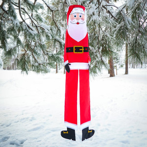 40” LIL' SANTA Breeze Buddy Embroidered WINDSOCK garden décor, ITB-5023 40” LIL' SANTA Breeze Buddy Embroidered WINDSOCK garden décor, ITB-5023