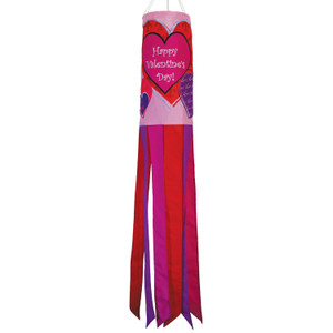 40” VALENTINE'S DAY Embroidered WINDSOCK garden décor, ITB-5068