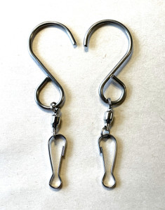 Hang-it S Hooks (2 pack) for Windsocks & Wind Spinners – In the Breeze SB30 Hang-it S Hooks (2 pack) for Windsocks & Wind Spinners – In the Breeze SB30