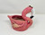 6" Pink FIONA FLAMINGO Blob House planter Pot Only, unique gift, home office decor