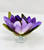 3 inch Small VIOLET Lilac Soft Silk WATER LILY Flower aquarium plant, Suction Cup Base, Goldfish & Betta-safe plant, Lower Forty Farm