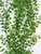 21" Large THICK PEA LEAF 4-stem Soft Flowing Plastic Plant, Stone Base, Lower Forty Farm, unique handmade realistic natural-looking artificial aquarium plant