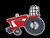 International PULLER, IH, Farmall Decal/STICKER Original Artwork “Tractor Swag Series" by Lower Forty Farm