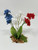 4"  Red, White & Blue MIX  Soft Silk Baby's Breath Small FLOWER  plant, Stone base, Goldfish & Betta-safe plant, Lower Forty Farm artificial aquarium plant 4"  Red, White & Blue MIX  Soft Silk Baby's Breath Small FLOWER  plant, Stone base, Goldfish & Betta-safe plant, Lower Forty Farm artificial aquarium plant