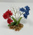 4"  Red, White & Blue MIX  Soft Silk Baby's Breath Small FLOWER  plant, Stone base, Goldfish & Betta-safe plant, Lower Forty Farm artificial aquarium plant 4"  Red, White & Blue MIX  Soft Silk Baby's Breath Small FLOWER  plant, Stone base, Goldfish & Betta-safe plant, Lower Forty Farm artificial aquarium plant