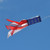 24” Small STARS & STRIPES Printed WINDSOCK wind décor, ITB-4850, In the Breeze