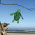 17" x 17"  3D BABY SEA TURTLE windsock wind garden décor, In the Breeze ITB-5168