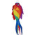 52" RAINBOW WRASSE fish windsock garden spinner décor – Premier Designs 77733