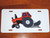 ALLIS CHALMERS Original artwork AC Tractor LICENSE PLATE on BLACK or WHITE Aluminum Plate