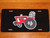 IH INTERNATIONAL Original artwork PULLER Tractor LICENSE PLATE on BLACK or WHITE Aluminum Plate